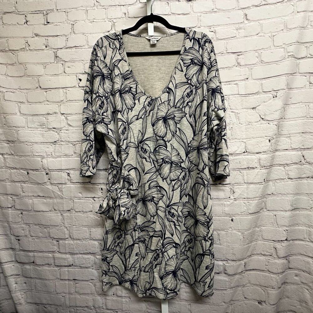 TOMMY BAHAMA - Gray Navy Floral Heather Sands - Picture 4 of 9